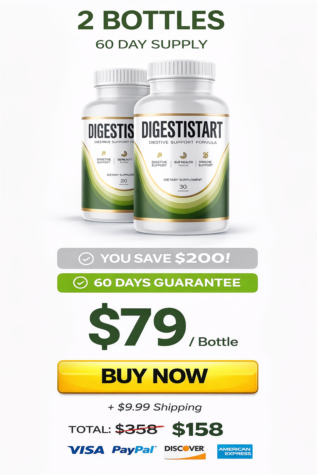 digestistart 2-Bottle Price